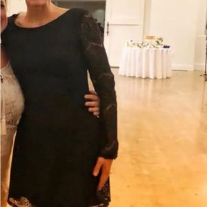 Xhilaration lace back long sleeve dress!